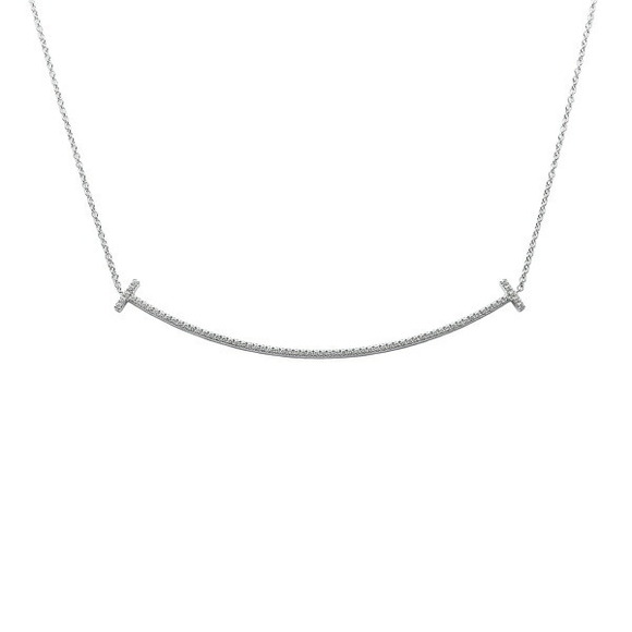 Tiffany T Smile Large Necklace
